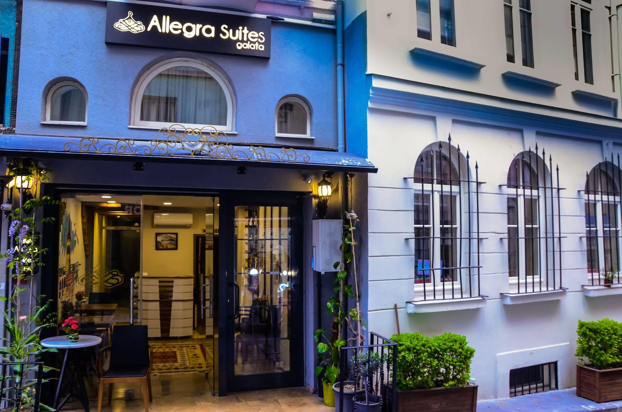 Allegra Suites Galata Istanbul Exterior photo