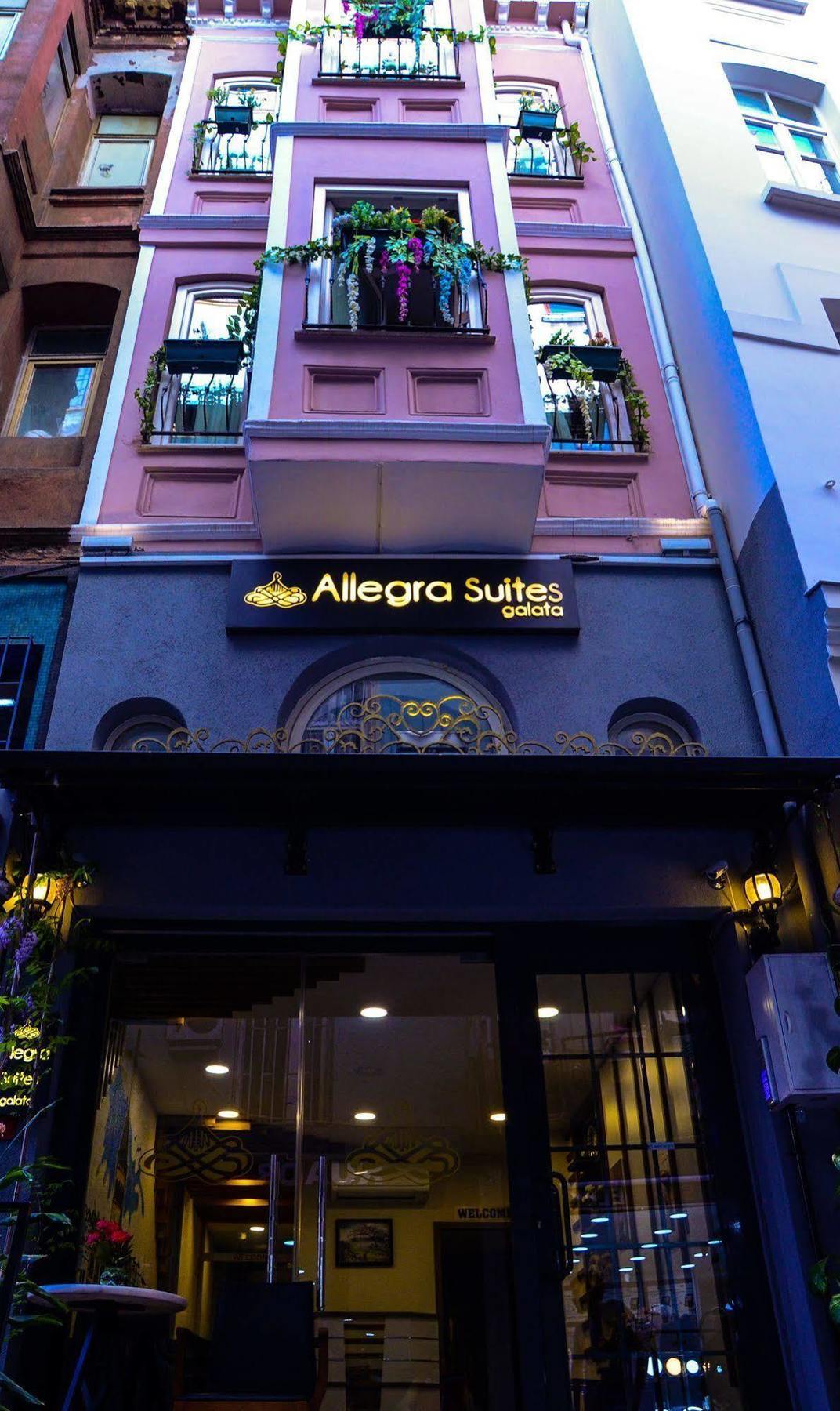 Allegra Suites Galata Istanbul Exterior photo